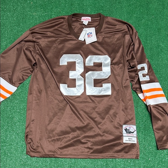 Mitchell & Ness Other - Jim Brown NFL throwback Jersey Cleveland browns! Size 52 Mitchell & Ness